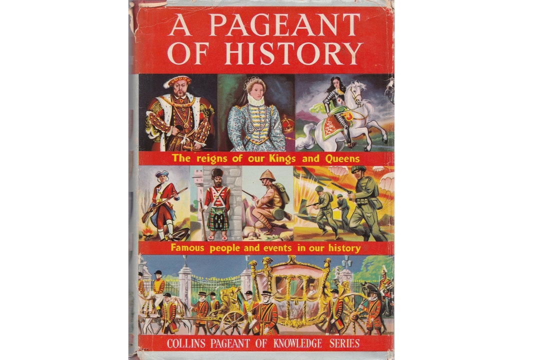 Vintage Childrens British History Book A Pageant Of History English Vintage Childrens British History Book A Pageant Of History English