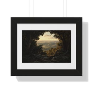 Cedar Breaks at Dawn — Inramad poster (Horisontell)