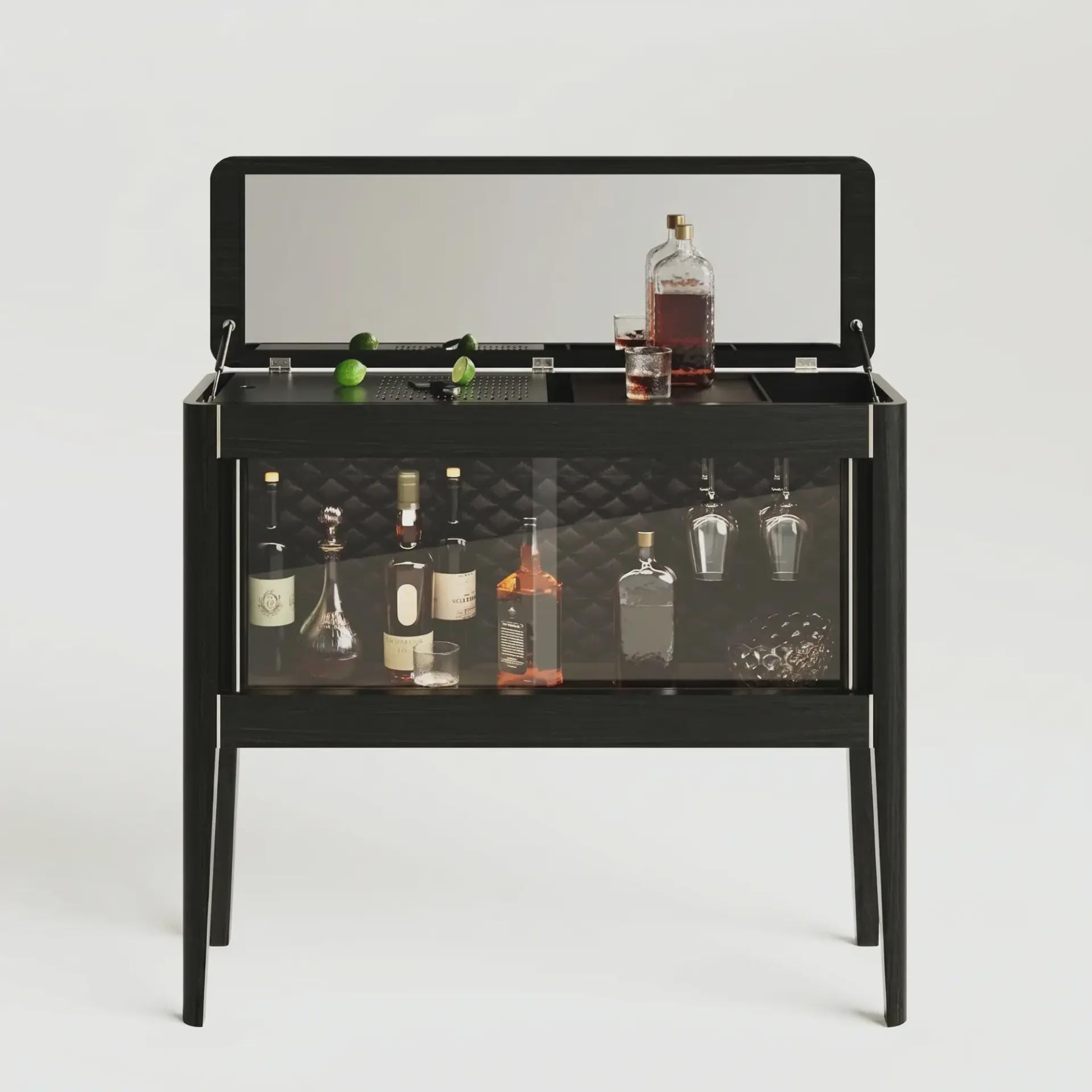 Vintage bar liquor cabinet - Etsy 日本