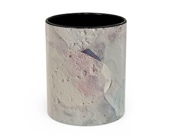 Pastel Abstract Paint Texture Mug | Accent Coffee Mug