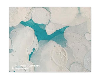 Japanese Snow Canvas Print