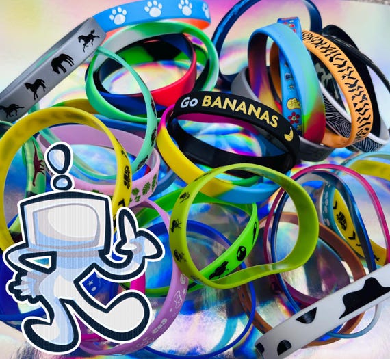 SURPRISE RANDOM ASSORTMENT Silicone Wristbands
