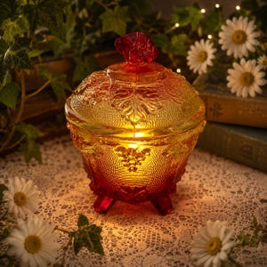 Fairy Lamp Amberina - Etsy