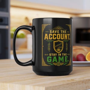 Trading-Tasse für Prop-Trader, Geschenk für Aktienmarkt, Forex, Futures, Optionen, Krypto und Investoren, Marktpsychologie, Konto speichern