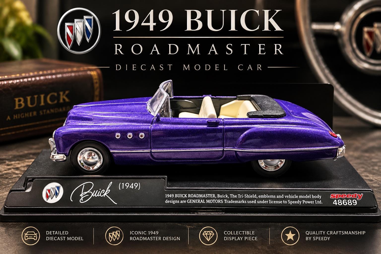 Diecast 1949 Buick - Etsy