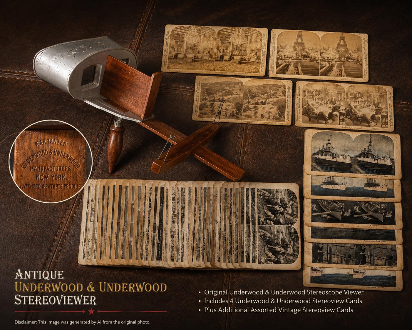 Underwood Stereoscope - Etsy