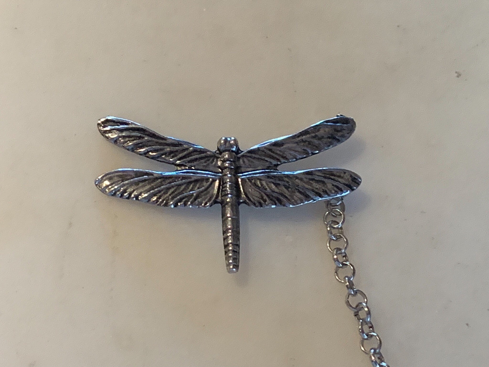 Sweater Clips: Dragon Flies in Pewter Dragonfly Dragonflies | Etsy