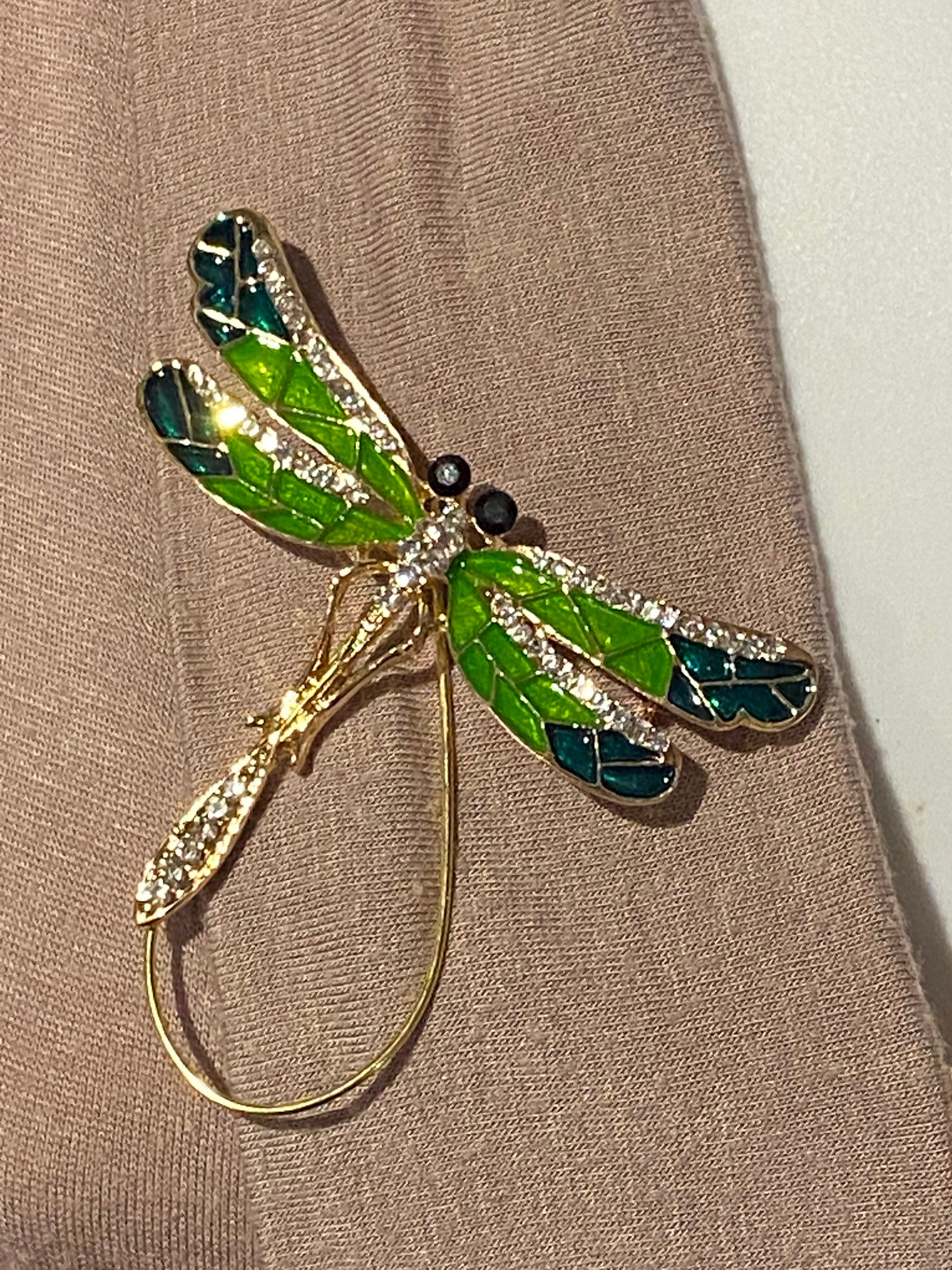 Eyeglass holder Sunglasses holder Badge holder Dragonfly Etsy