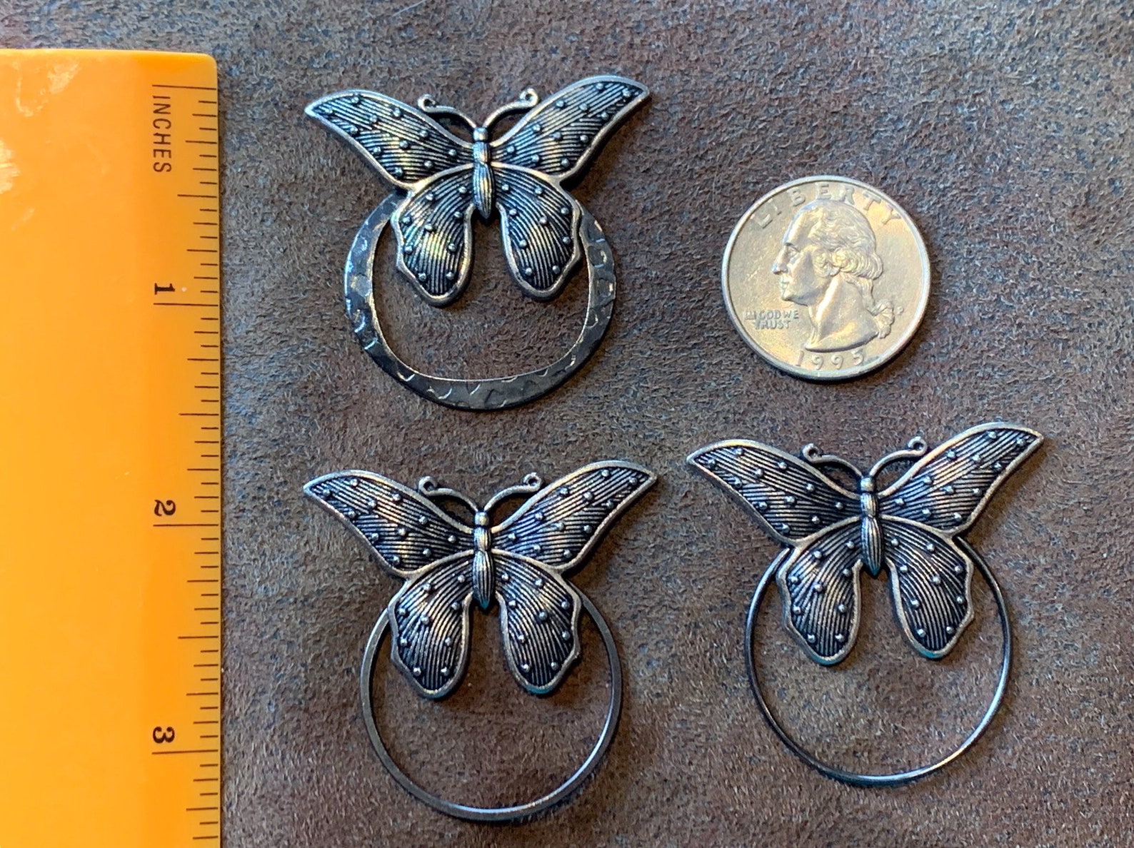 Eyeglass holder Sunglasses holder Badge holder Butterfly Etsy