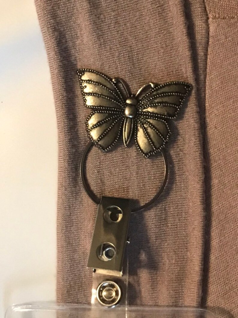 Eyeglass Holder Sunglasses Holder Badge Holder Butterfly Etsy