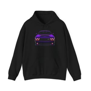 Dodge Challenger Hellcat Hoodie | Aggressive Front Design