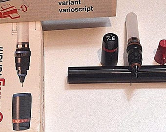 Rotring Variant Neuf (NOS) - Instrument de précision + Corps de rechange inclus- Disponible en plusieurs pointes (0.1 à 0.5)