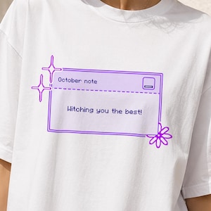 Personalized T-Shirt, Computer Pop Up Tee, Custom Message Box, Internetcore Apparel, Cyber Window Art
