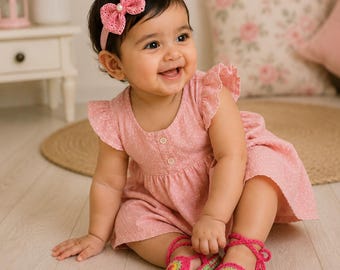 Adorable Baby Flip-Flops Crochet Pattern (3 Sizes Included)