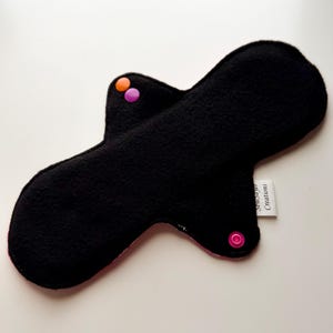 Reusable Cloth Menstrual Pad | Washable Period Pad | Disco Pink bild 2