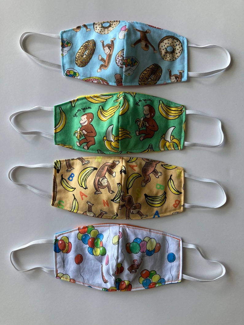 Curious Face Mask for Men Women Teen Kids and Etsy