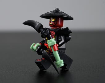 MOC- Drix (Trix) Minifigure – Shatterspin Illusionist, Deceiver of the Forbidden Five – Ninjago Dragons Rising Villain