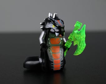 MOC- Ninjago Skalidor Minifigure – General of the Constrictai Serpentine