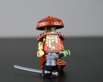 MOC- Kuur Minifigure – Shatterspin Brute, Enforcer of the Forbidden Five – Ninjago Dragons Rising Villain