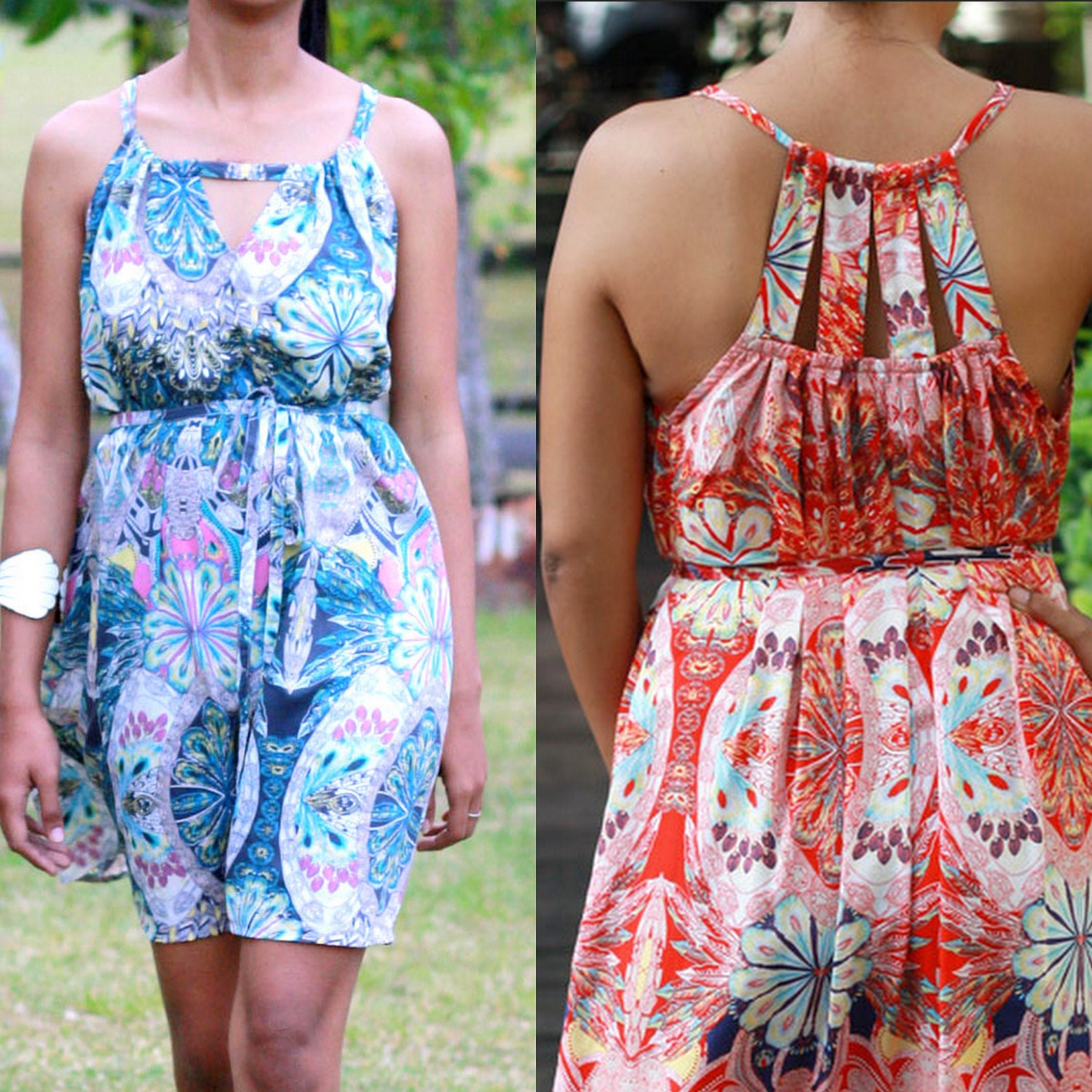 Short peacock hotsell dress