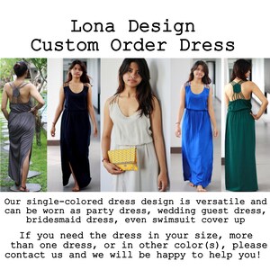 Strappy dress, custom maxi dress, slits, sexy back dress, celebration dress, long bridesmaid dress, high waist dress, reception dress, frock image 7