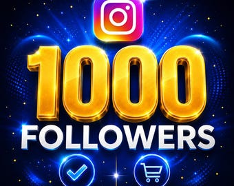 1000 seguidores en Instagram / Solución de crecimiento premium / Servicio de confianza