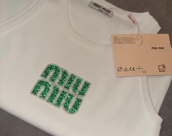 Green Y2K Tank Top, Miu Inspired Ribbed Camisole, Cute Aesthetic Summer Top for Women