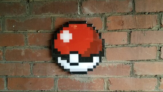 Poke Ball Pixel Art – BRIK