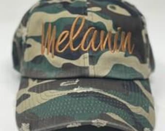 Sombrero de melanina vintage