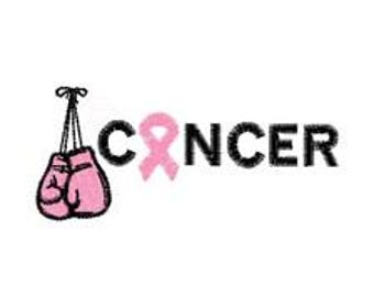 Archivo de sombrero, diseño de bordado de concientización, bordado de cáncer de mama, diseño de bordado, diseño de bordado de lucha, patrón de cáncer de mama
