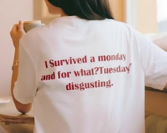 Relatable Monday Work Meme T-Shirt | Anti Hustle Graphic Tee