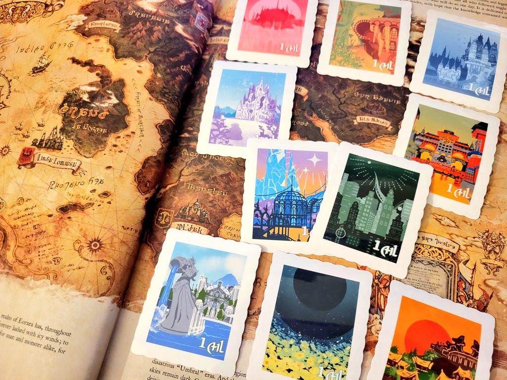 FFXIV Zone Stamp Stickers