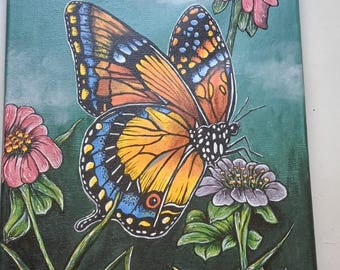 Tableau papillon Cottagecore !