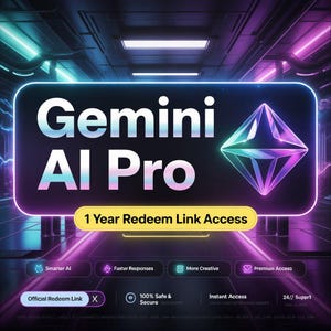Gemini AI Pro | 12 Months Full Access (Instant Delivery)