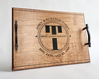 engraved wood tray etsy