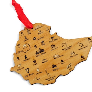 Ethiopie Christmas Ornament, Addis-Abeba, Melkam Gena, Haileselassie, Habesha, Habesha Carte, Addis Amet, Carte éthiopienne, Afrique, Copte, Rasta
