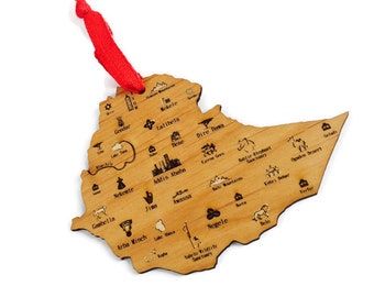 Ethiopia Christmas Ornament, Addis Ababa, Melkam Gena, Haileselassie, Habesha, Habesha Map, Addis Amet, Ethiopian Map, Africa, Coptic, Rasta