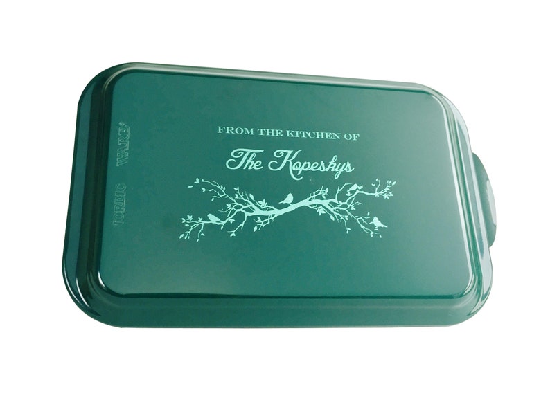 Personalized Cake Pans Cake Pan 9x13 Engraved Pan Name Etsy