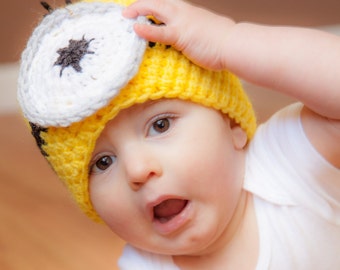 Minion hat crochet