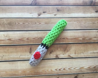 Inspired Green light saber, Crochet Light Saber  toy, Star Wars