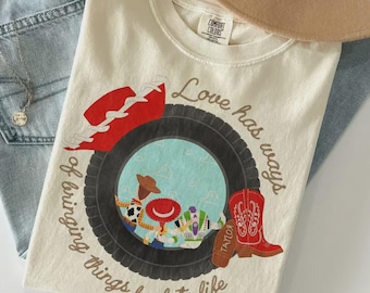 Comfort Colors Vintage I Knew It I Knew You Shirt, TS and Toy Story 5 Friendship Shirt, Woody Buzz Light year Tee