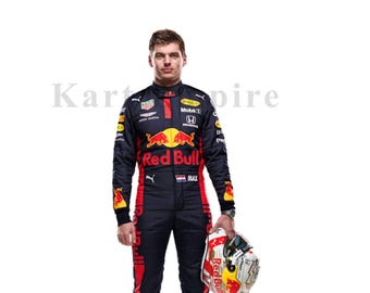 2020年 マックス・フェルスタッペン F1 レッドブル レーススーツ ポリエステル ゴーカート レーシングスーツ