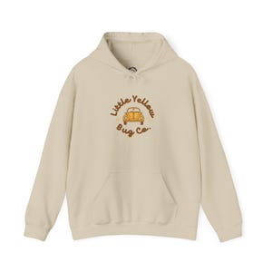 Little Yellow Bug Co. Hoodie | Vintage VW Beetle Illustration