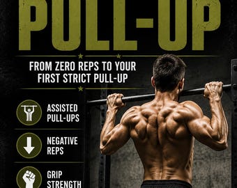 Beginner Pull-Up Training Program | Bodyweight Fitness Guide (PDF)
