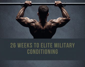 Commando Fitness Program | 26-Week Military Bodyweight Training (Digital Download)