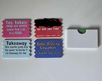 3D printed vouchers