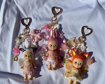 Sonny Angel-figurnyckelringar | Handgjorda kawaii prydnadsdockor (blind ask)