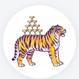LSU Tigers Matchday-knapp