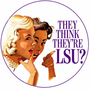 LSU Gameday Button