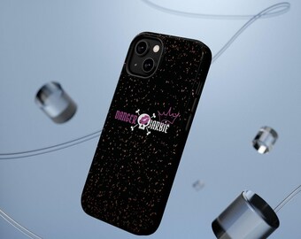 Danger Barbie Phone Case, Y2K Grunge Skull iPhone 17 16 15 14 Pro, Pro Max Tough Cover, Gothic Princess Samsung S24 Ultra Glitter Case